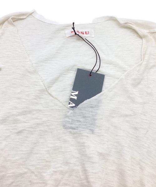 masu（エムエーエスユー）masu (エムエーエスユー) JACK TOP MMSS-CS1023 アイボリー サイズ:46の古着・服飾アイテム