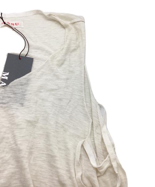 masu（エムエーエスユー）masu (エムエーエスユー) JACK TOP MMSS-CS1023 アイボリー サイズ:46の古着・服飾アイテム