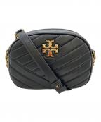 TORY BURCHトリーバーチ）の古着「キラシェブロン ショルダーバッグ / 152353-001」｜ブラック