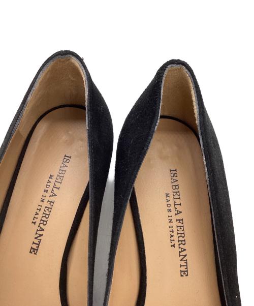 isabella ferrante（イザベラ・フェッランテ）isabella ferrante　 (イザベラ・フェッランテ) pointed heel pumps / ポインテッドヒールパンプス ブラック サイズ:36の古着・服飾アイテム