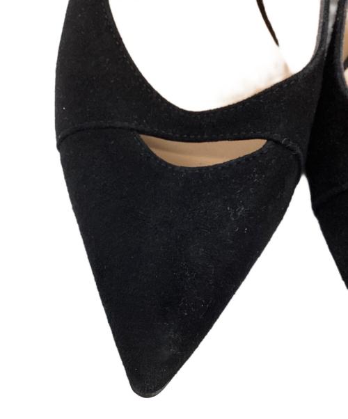 isabella ferrante（イザベラ・フェッランテ）isabella ferrante　 (イザベラ・フェッランテ) pointed heel pumps / ポインテッドヒールパンプス ブラック サイズ:36の古着・服飾アイテム