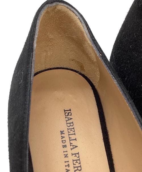 isabella ferrante（イザベラ・フェッランテ）isabella ferrante　 (イザベラ・フェッランテ) pointed heel pumps / ポインテッドヒールパンプス ブラック サイズ:36の古着・服飾アイテム