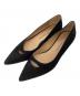 isabella ferrante　（イザベラ・フェッランテ）の古着「pointed heel pumps / ポインテッドヒールパンプス」｜ブラック