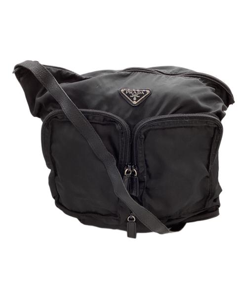 PRADA（プラダ）PRADA (プラダ) ショルダーバッグ　31/37 ブラックの古着・服飾アイテム