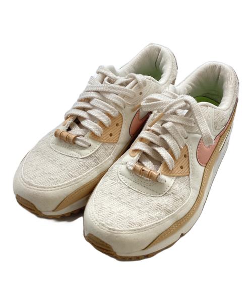 NIKE（ナイキ）NIKE (ナイキ) W AIR MAX 90 SE SAIL/ARCTIC ORANGE-PHANTOM-WHITE ONYX DJ9997-101 エアマックス90 ホワイト サイズ:25cmの古着・服飾アイテム