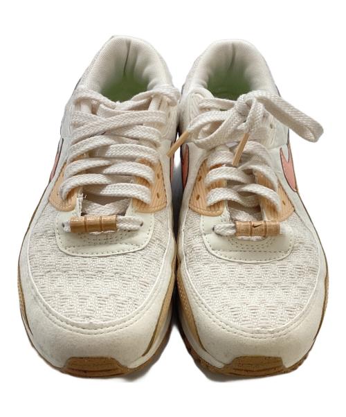 NIKE（ナイキ）NIKE (ナイキ) W AIR MAX 90 SE SAIL/ARCTIC ORANGE-PHANTOM-WHITE ONYX DJ9997-101 エアマックス90 ホワイト サイズ:25cmの古着・服飾アイテム