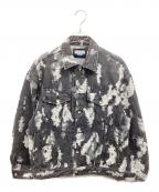 MAISON SPECIALメゾンスペシャル）の古着「Prime-Over Jacquard Denim Jacket 11232211214」｜ブラック