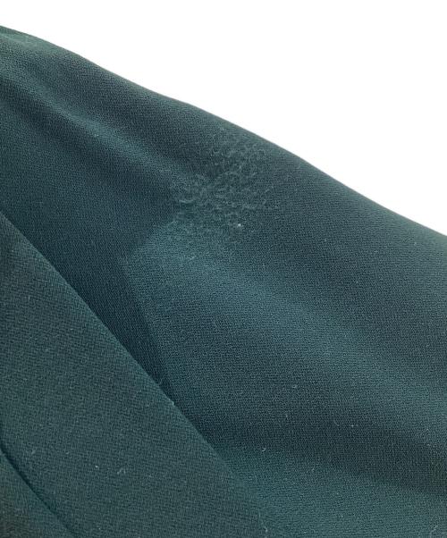 ENFOLD（エンフォルド）ENFOLD (エンフォルド) ダブルクロスランダムタックスカート 300FA431-1610 グリーン サイズ:36の古着・服飾アイテム