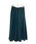 ENFOLD (エンフォルド) ダブルクロスランダムタックスカート 300FA431-1610 グリーン サイズ:36：4000円