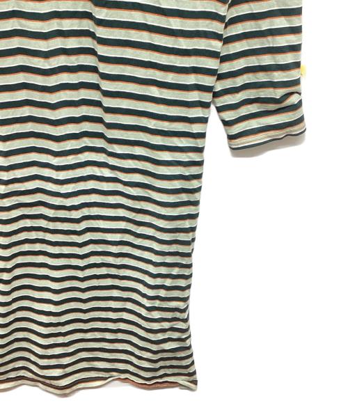 THE SHINZONE（ザ シンゾーン）THE SHINZONE (ザ シンゾーン) MULTI BORDER DRESS 24SMSOP02 グリーン サイズ:Freeの古着・服飾アイテム