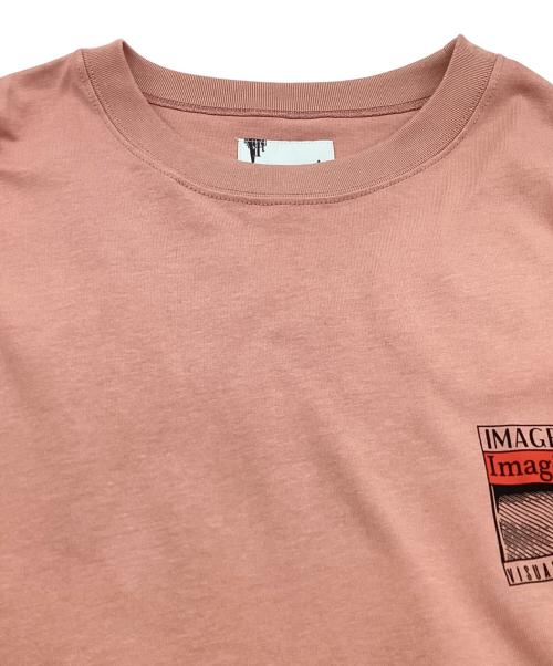 ROSE BUD（ローズバッド）ROSE BUD (ローズバッド) OKIRAKU (オキラク) シアースリーブドッキングロンT 601-3213032 ピンク サイズ:FREEの古着・服飾アイテム