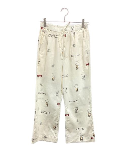 gelato pique（ジェラートピケ）gelato pique (ジェラートピケ) PEANUTS (ピーナッツ) セットアップ PWFT212367 ベージュ サイズ:FREEの古着・服飾アイテム