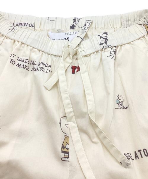 gelato pique（ジェラートピケ）gelato pique (ジェラートピケ) PEANUTS (ピーナッツ) セットアップ PWFT212367 ベージュ サイズ:FREEの古着・服飾アイテム