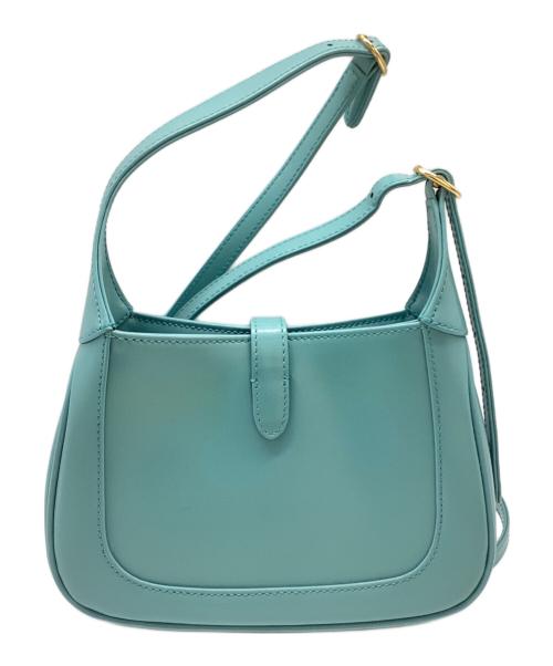 GUCCI（グッチ）GUCCI (グッチ) 2WAYショルダーバッグ 637091・000926 ジャッキー1961 ブルーの古着・服飾アイテム