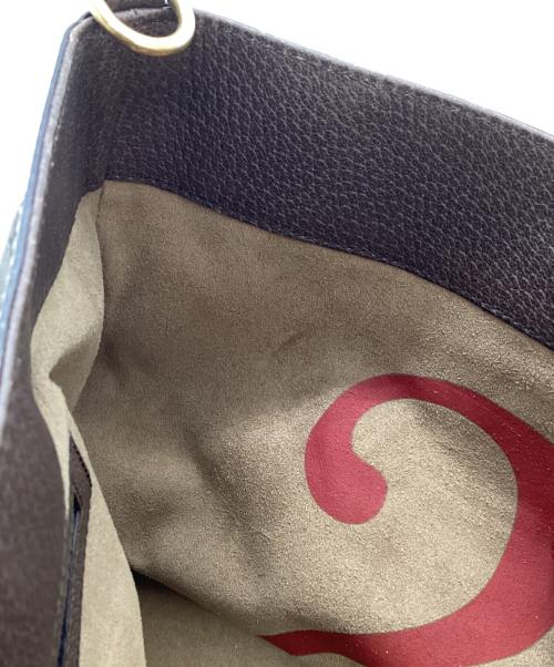 GUCCI（グッチ）GUCCI (グッチ) 2WAYバッグ 473887・560440 ミスティックキャット ブラウンの古着・服飾アイテム