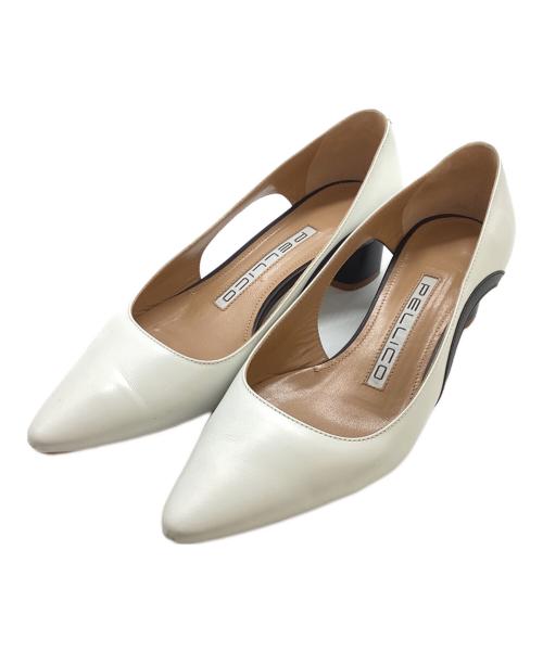 PELLICO（ペリーコ）PELLICO (ペリーコ) LUNETTA ルネッタ ホワイト サイズ:34 1/2の古着・服飾アイテム