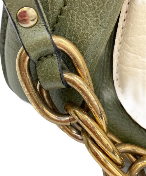 PIERRE HARDY（ピエールアルディ）PIERRE HARDY (ピエールアルディ) PIERRE HARDY / ピエールアルディ / alphaville / 2WAYバッグ グリーンの古着・服飾アイテム