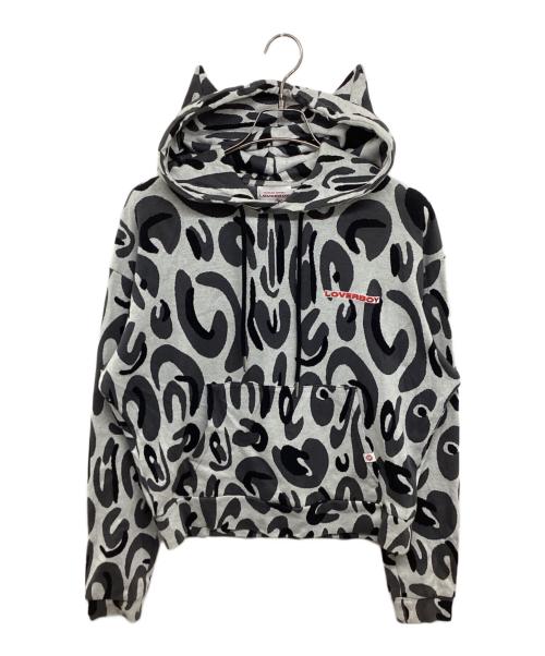 CHARLES JEFFREY LOVERBOY（チャールズ ジェフリー ラバーボーイ）Charles Jeffrey Loverboy (チャールズ ジェフリー ラバーボーイ) LOST BOYS HOODY グレー サイズ:Mの古着・服飾アイテム