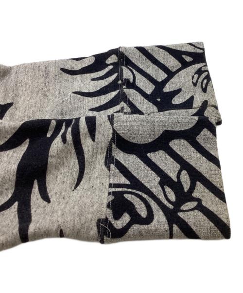 Vivienne Westwood man（ヴィヴィアン ウェストウッド マン）Vivienne Westwood man (ヴィヴィアン ウェストウッド マン) BROCADE FLOWER HOOD ZIP FELPA / ブロケードフラワーフードトレーナー / VW-LP-71218 グレー サイズ:46の古着・服飾アイテム