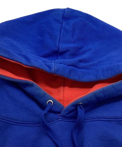 SUPREME（シュプリーム）SUPREME (シュプリーム) Sideline Hooded Sweatshirt / サイドライン フーディ / パーカー / 18SS ブルー×レッド サイズ:XLの古着・服飾アイテム