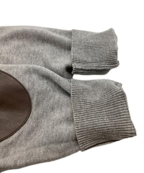 Maison Margiela（メゾンマルジェラ）Maison Margiela (メゾンマルジェラ) エルボーパッチセーター / elbow patch nit / S51HA0569 / 15SS グレー サイズ:XSの古着・服飾アイテム
