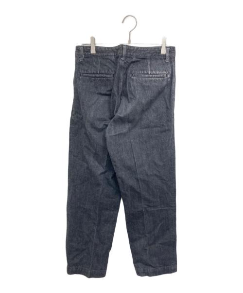LOEFF（ロエフ）LOEFF (ロエフ) 2タックデニムパンツ 8884-699-0037 ブラックの古着・服飾アイテム