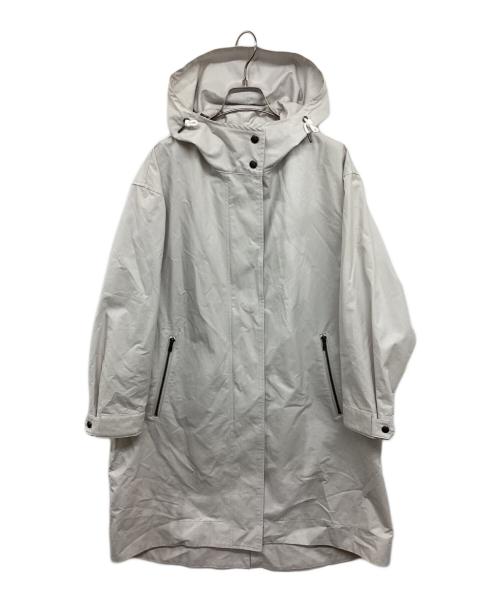 MARGARET HOWELL（マーガレットハウエル）MARGARET HOWELL (マーガレットハウエル) コットンポプリン モッズコート ホワイト サイズ:1の古着・服飾アイテム