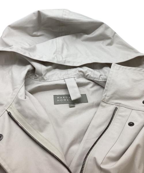 MARGARET HOWELL（マーガレットハウエル）MARGARET HOWELL (マーガレットハウエル) コットンポプリン モッズコート ホワイト サイズ:1の古着・服飾アイテム