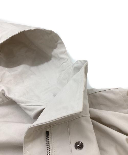 MARGARET HOWELL（マーガレットハウエル）MARGARET HOWELL (マーガレットハウエル) コットンポプリン モッズコート ホワイト サイズ:1の古着・服飾アイテム
