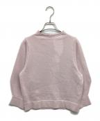 45rpm45アールピーエム）の古着「度詰ニットソーのパフセーター 70380141」｜ピンク