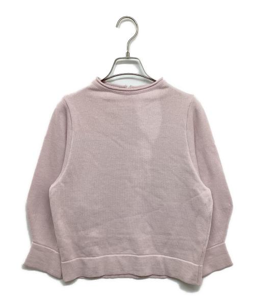 45rpm（45アールピーエム）45rpm (45アールピーエム) 度詰ニットソーのパフセーター 70380141 ピンク サイズ:2の古着・服飾アイテム