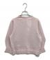 45rpm（45アールピーエム）の古着「度詰ニットソーのパフセーター 70380141」｜ピンク