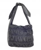 LANVIN en Bleuランバンオンブルー）の古着「ハンドバッグ」｜ブラック