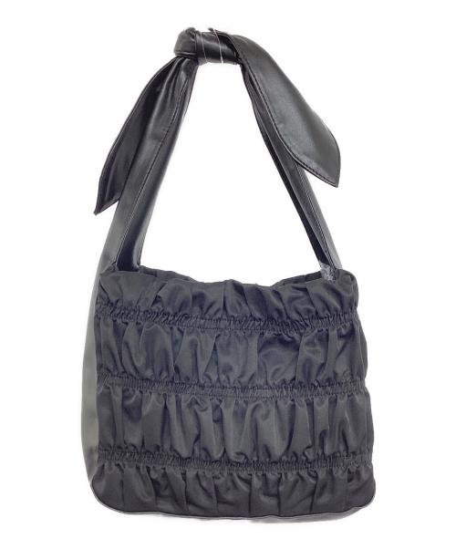 LANVIN en Bleu（ランバンオンブルー）LANVIN en Bleu (ランバンオンブルー) ハンドバッグ ブラックの古着・服飾アイテム