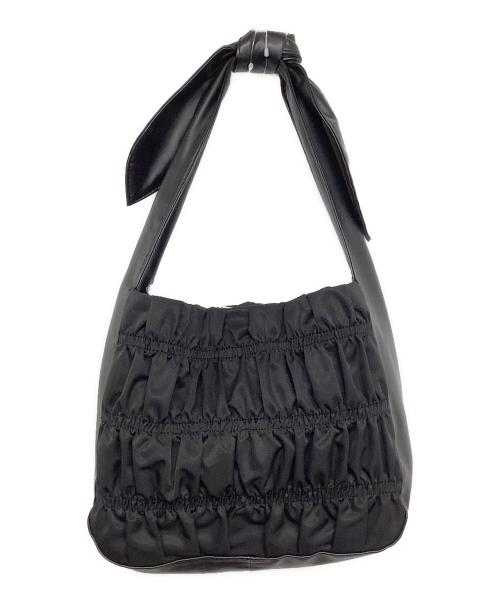 LANVIN en Bleu（ランバンオンブルー）LANVIN en Bleu (ランバンオンブルー) ハンドバッグ ブラックの古着・服飾アイテム