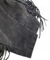 中古・古着 Schott (ショット) スエード フリンジ ウエスタンジャケット / Western Genuine Suede Leather Fringe Jacket / Made in U.S.A / アメリカ製 ブラック サイズ:40：16000円