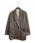IENA（イエナ）の古着「杢ツイード W前ジャケット / 23010900111030」｜ブラウン