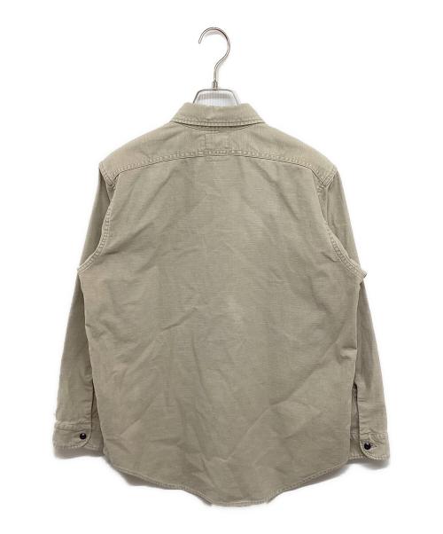 MADISON BLUE（マディソンブルー）MADISON BLUE (マディソンブルー) HAMPTON BACK SATIN SHIRT ベージュ サイズ:00の古着・服飾アイテム
