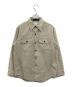 MADISON BLUE（マディソンブルー）の古着「HAMPTON BACK SATIN SHIRT」｜ベージュ
