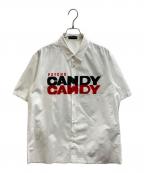 UNDERCOVERISMアンダーカバーイズム）の古着「PSYCHO CANDY SHIRT M4407 サイコキャンディー」｜ホワイト