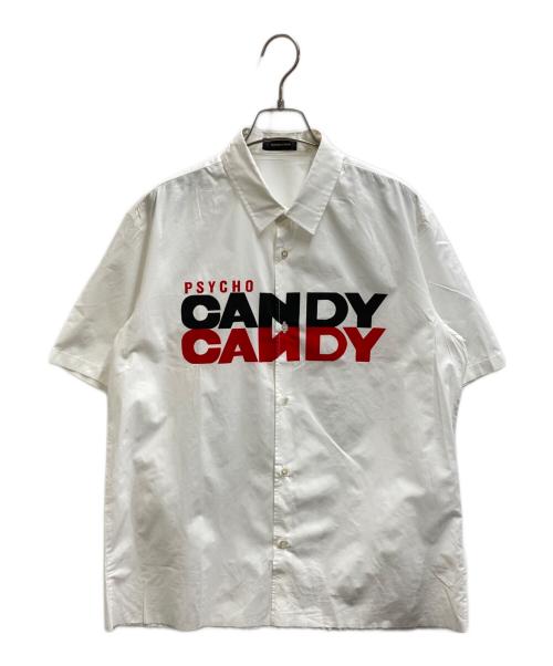 UNDERCOVERISM（アンダーカバーイズム）UNDERCOVERISM (アンダーカバーイズム) PSYCHO CANDY SHIRT M4407 サイコキャンディー ホワイト サイズ:3の古着・服飾アイテム