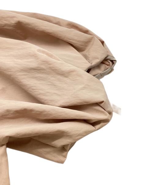 BALLSEY（ボールジィ）BALLSEY (ボールジィ) ハイカウントギャバジン パフスリーブブラウス 11-01-31-01832 ベージュ サイズ:36の古着・服飾アイテム