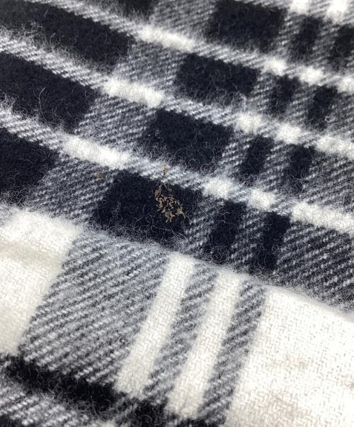 JOHNSTONS OF ELGIN（ジョンストンズオブエルガン）JOHNSTONS OF ELGIN (ジョンストンズオブエルガン) カシミアマフラー / Cashmere scarf / スコットランド製 / Made in Scotland ブラックの古着・服飾アイテム