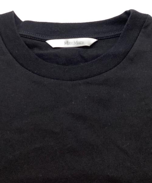 MaxMara（マックスマーラ）MaxMara (マックスマーラ) MロゴTシャツ 2411941032 ブラック サイズ:XSの古着・服飾アイテム