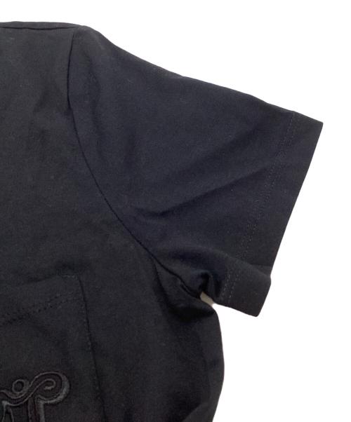 MaxMara（マックスマーラ）MaxMara (マックスマーラ) MロゴTシャツ 2411941032 ブラック サイズ:XSの古着・服飾アイテム