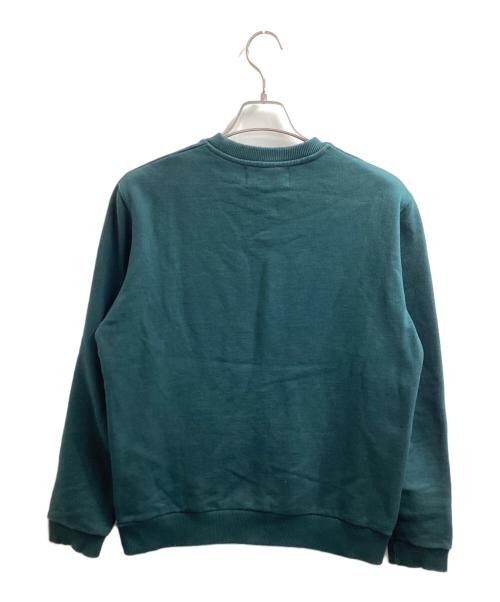 FRED PERRY（フレッドペリー）FRED PERRY (フレッドペリー) RAF SIMONS (ラフシモンズ) スウェット グリーン サイズ:38の古着・服飾アイテム