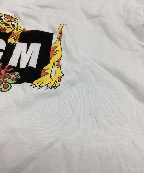 MSGM（エムエスジーエム）MSGM (エムエスジーエム) プリントTシャツ　2340MM179 ホワイト サイズ:XLの古着・服飾アイテム