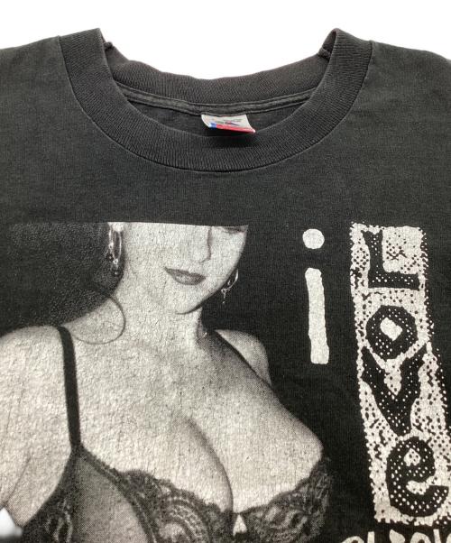 FRUIT OF THE LOOM（フルーツオブザルーム）FRUIT OF THE LOOM (フルーツオブザルーム) Old ghosts プリントTシャツ ブラック サイズ:Lの古着・服飾アイテム