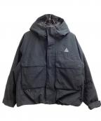 NIKE ACGナイキエーシージー）の古着「PrimaLoft Skull Peak Storm Fit Jacket / プリマロフト スカルピーク ストームフィット ジャケット / 中綿ジャケット」｜ブラック