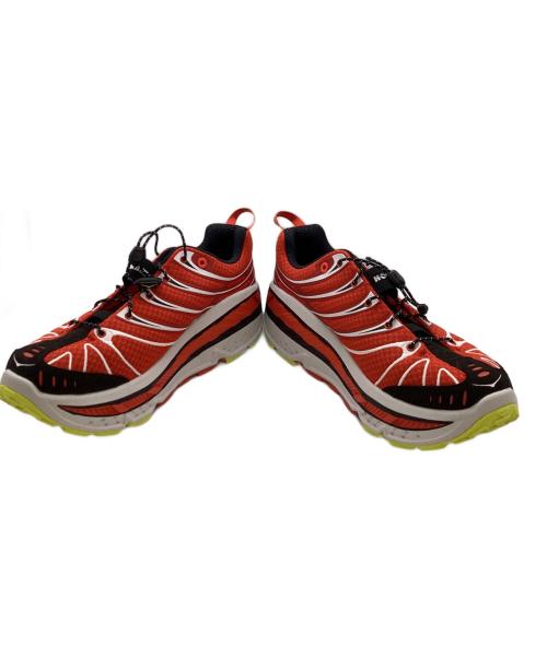 HOKAONEONE（ホカオネオネ）HOKAONEONE (ホカオネオネ) STINSON EVO OG / スティンソン エボ / 1155350 HBN レッド サイズ:28の古着・服飾アイテム